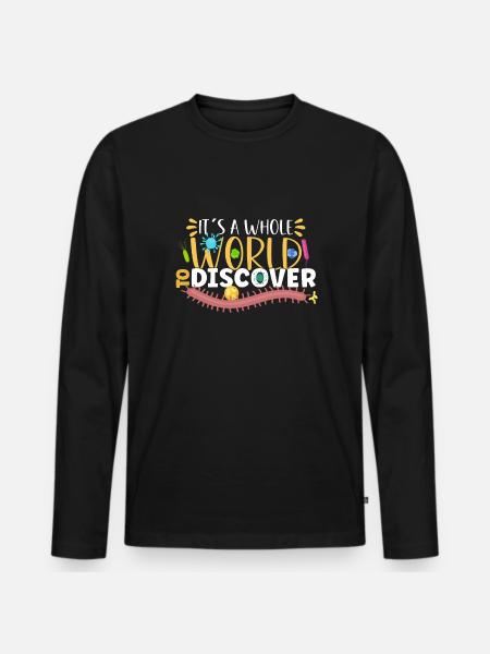 Microbiologist Microbiology Lab Staph Biology - Men's Premium Organic Long Sleeve Shirt - black
