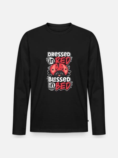 Ladybug Ladybug Entomology Insects - Men's Premium Organic Long Sleeve Shirt - black