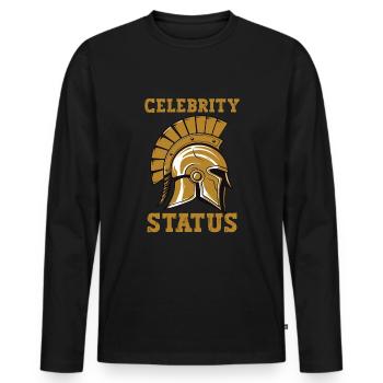 Julius Caesar Roman History Roman Empire - Men's Premium Organic Long Sleeve Shirt - black - Front - Nico (187cm)