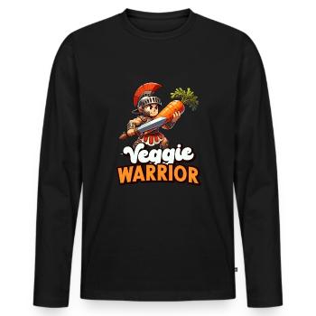 Julius Caesar Roman History Roman Empire - Men's Premium Organic Long Sleeve Shirt - black - Front - Nico (187cm)