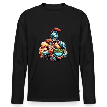 Julius Caesar Roman History Roman Empire - Men's Premium Organic Long Sleeve Shirt - black - Front - Nico (187cm)