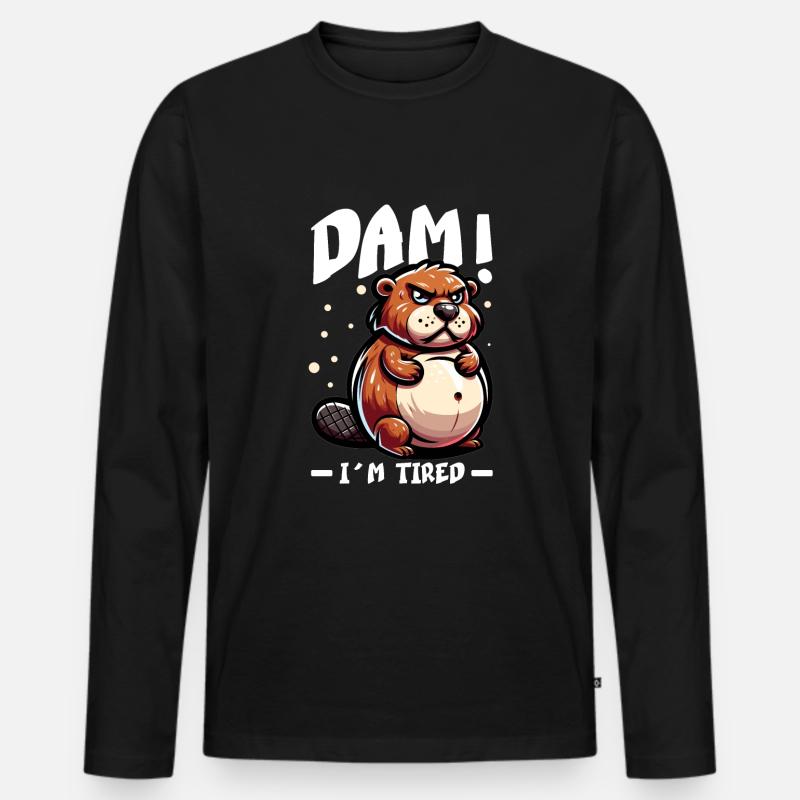 Schwangerschaftsankündigung „mutterschaft Werdende - Männer Premium Bio Langarmshirt - Schwarz