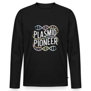 Microbiologist Microbiology Lab Staph Biology - Men's Premium Organic Long Sleeve Shirt - black - Front - Nico (187cm)