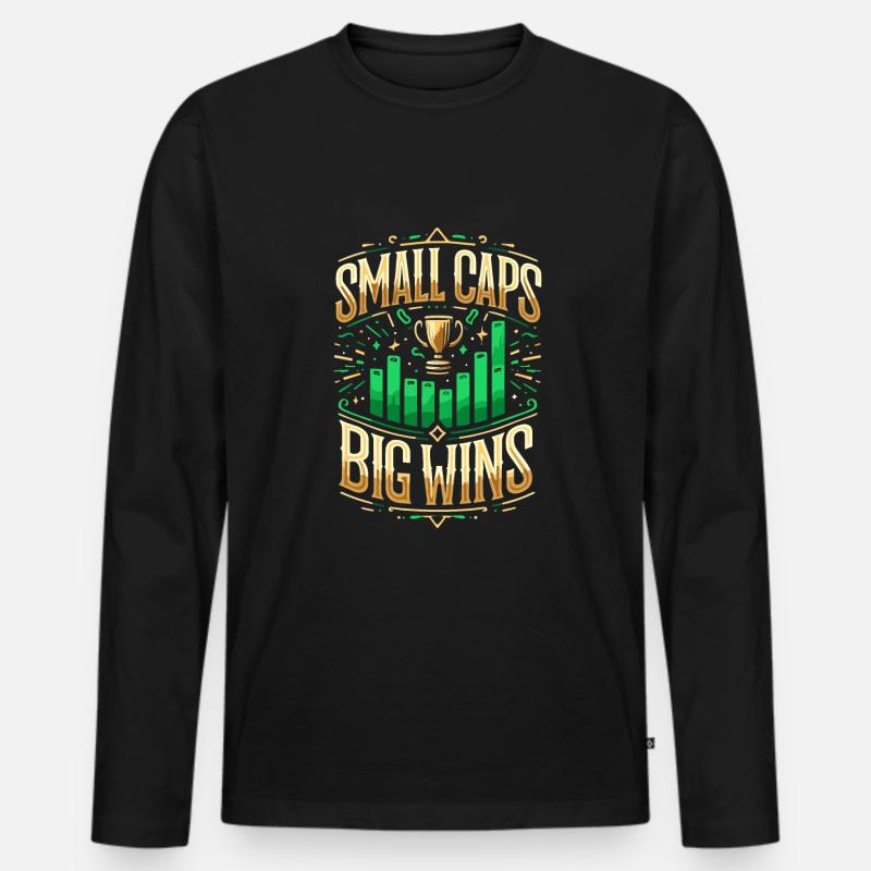 Börsenhändler, Forex-händler, Anlegerhandel - Männer Premium Bio Langarmshirt - Schwarz