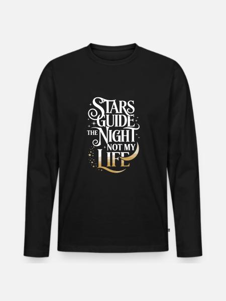 Astrology Skeptic: Critical Thinking - Men's Premium Organic Long Sleeve Shirt - black