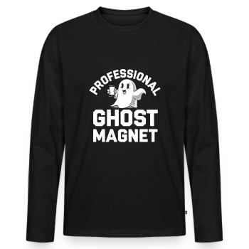 Dating Disaster Comedy Funny Fails - Men's Premium Organic Long Sleeve Shirt - black - Front - Nico (187cm)