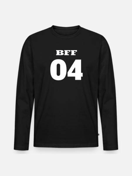 Geschenkidee Freundin schwester - Männer Premium Bio Langarmshirt - Schwarz