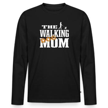 Hund Chihuahua Hundebesitzer Gechenkidee - Männer Premium Bio Langarmshirt - Schwarz - Vorne - Nico (187cm)