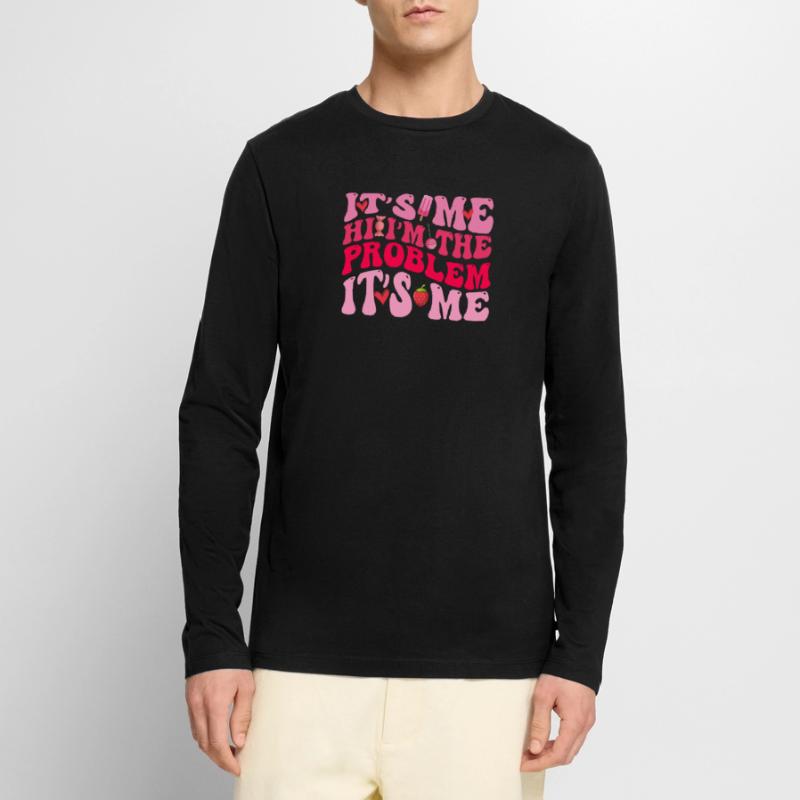 Ich bin's, hallo, ich bin das Problem Männer Premium Bio Langarmshirt