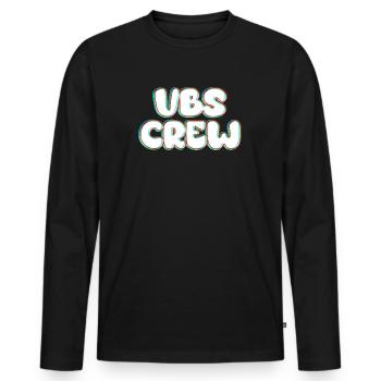 VBS Colorful Bible Vacation School Love - Men's Premium Organic Long Sleeve Shirt - black - Front - Nico (187cm)