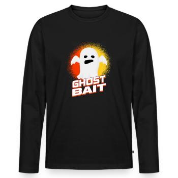 Vivre la vie fantôme Spook Life Appât - T-shirt manches longues Premium bio Homme - noir - Devant - Nico (187cm)