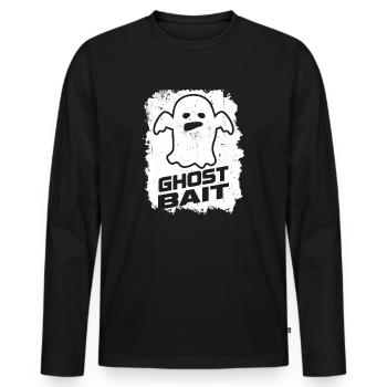 Vivre la vie fantôme Spook Life Appât - T-shirt manches longues Premium bio Homme - noir - Devant - Nico (187cm)