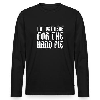 Huzzah Renaissance Festival Ren Faire Knight - T-shirt manches longues Premium bio Homme - noir - Devant - Nico (187cm)