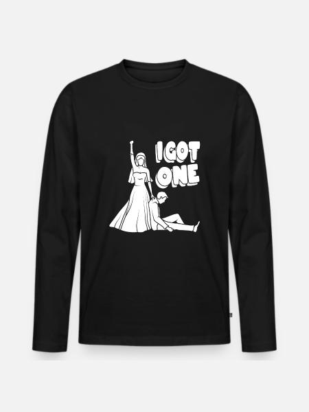 Hen party JGA - Men's Premium Organic Long Sleeve Shirt - black