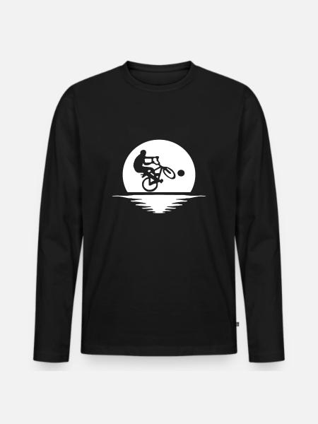Radball Sport Bike - Men's Premium Organic Long Sleeve Shirt - black