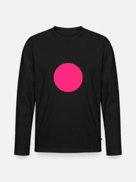 Rosa District - Men's Premium Organic Long Sleeve Shirt - black