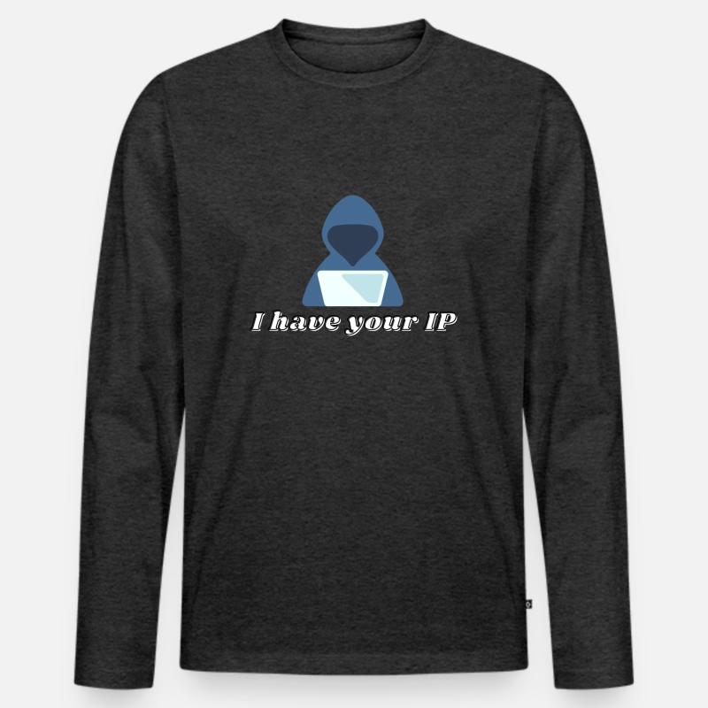 IP Informatik Informatiker Programmierer It Coding Männer Premium Bio Langarmshirt
