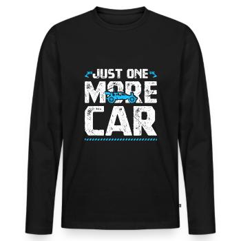 Ferngesteuerte RC-Autos Ein weiteres RC-Auto - Männer Premium Bio Langarmshirt - Schwarz - Vorne - Nico (187cm)