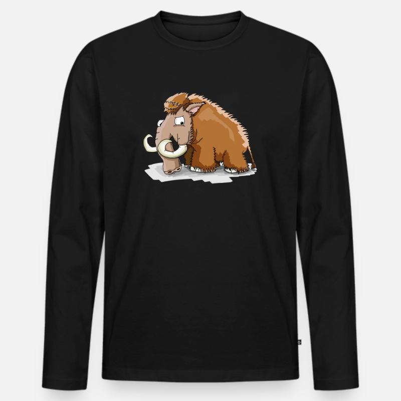 Mammut - Männer Premium Bio Langarmshirt - Schwarz