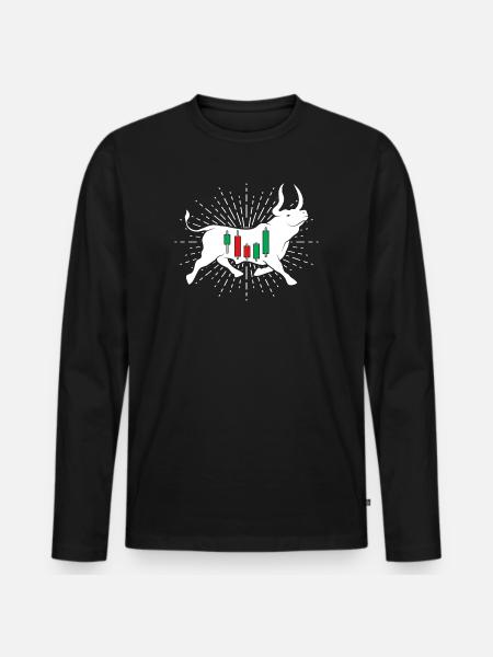 Actions Bulle - T-shirt manches longues Premium bio Homme - noir