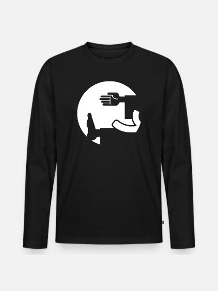 Taekwondo Tae-Kwon-Do Taekwon-Do - Men's Premium Organic Long Sleeve Shirt - black