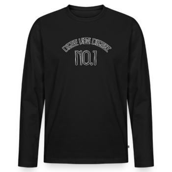 Depp from Service No 1 - Men's Premium Organic Long Sleeve Shirt - black - Front - Nico (187cm)