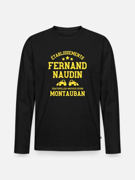 les tontons flingueurs, film culte, Montauban - T-shirt manches longues Premium bio Homme - noir