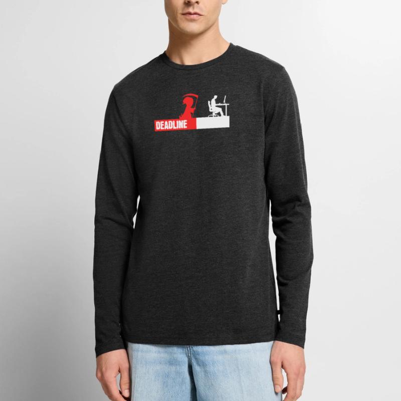 Computerfreak Developer Coden Statement Skripting Männer Premium Bio Langarmshirt