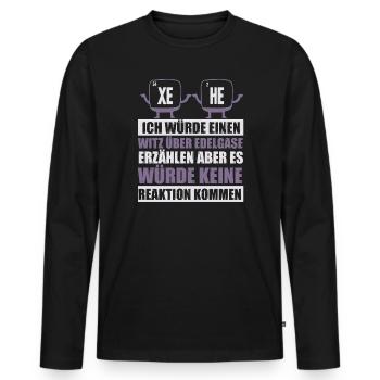 Whiskey Saying Whiskey Drinker Whiskey Lovers - Men's Premium Organic Long Sleeve Shirt - black - Front - Nico (187cm)