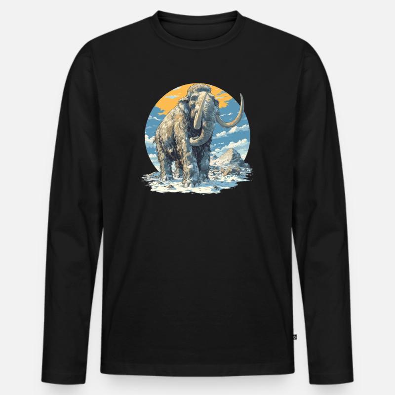 Mammuts Mammut - Männer Premium Bio Langarmshirt - Schwarz