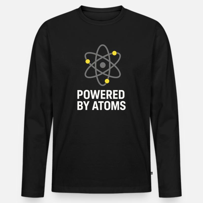 Stolz - Männer Premium Bio Langarmshirt - Schwarz