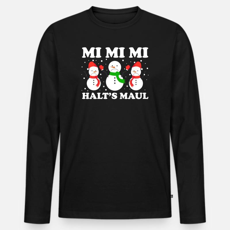 Bogenschütze Bogensport Bogenschießen - Männer Premium Bio Langarmshirt - Schwarz