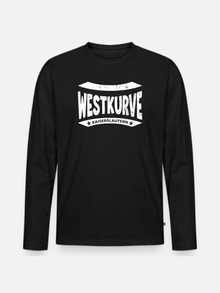 Kaiserslautern Stadium, Bag, Socks, Mug - Men's Premium Organic Long Sleeve Shirt - black