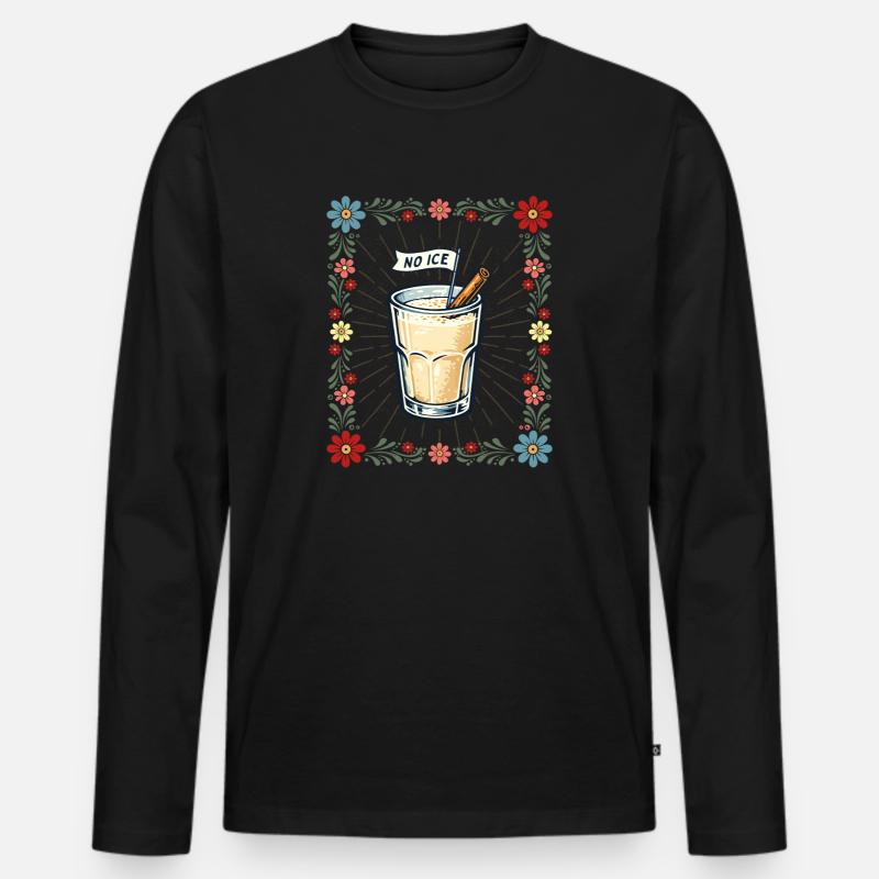 No Immigration Rights Protest gegen Abschiebung - Männer Premium Bio Langarmshirt - Schwarz