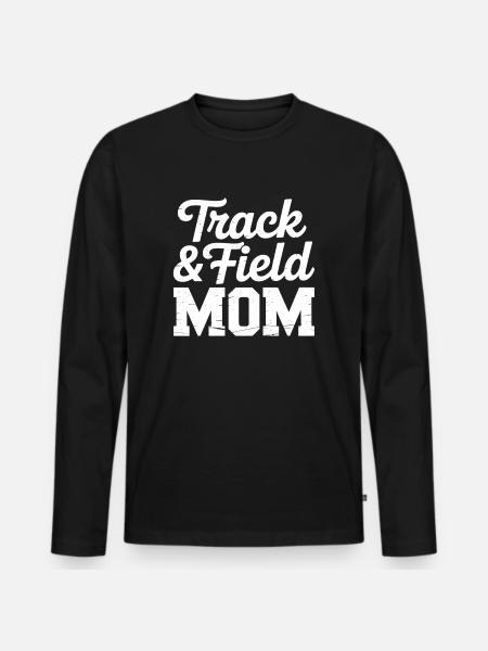 Athletics Sayings Athletics Gift - Men's Premium Organic Long Sleeve Shirt - black