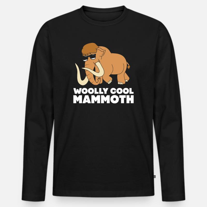 Mammut - Männer Premium Bio Langarmshirt - Schwarz