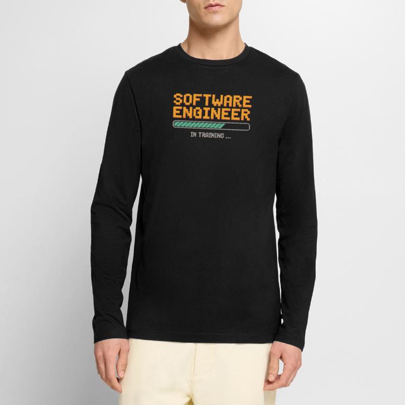 Software Developer in Training Debugging Humor Men's Premium Organic Long Sleeve Shirt