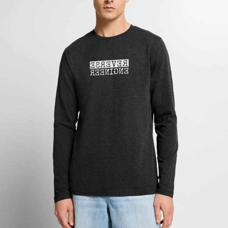 Reverse Engineer Software Engineer Developer Men's Premium Organic Long Sleeve Shirt