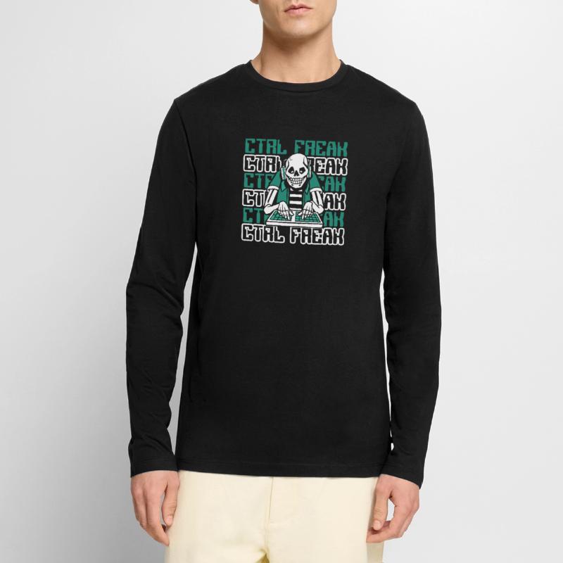 CTRL Freak Software Developer Developer Men's Premium Organic Long Sleeve Shirt