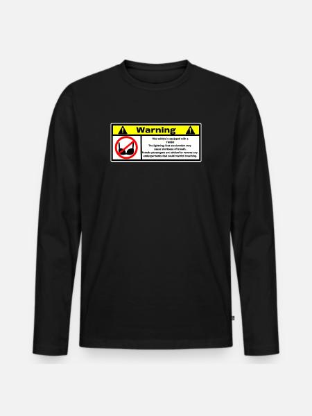 Turbo - T-shirt manches longues Premium bio Homme - noir