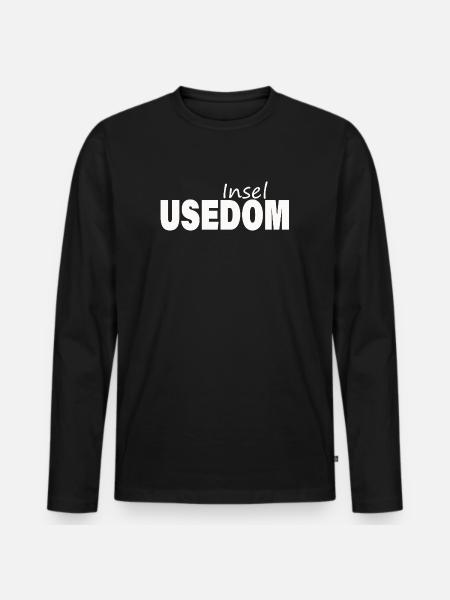 Utilisation - T-shirt manches longues Premium bio Homme - noir