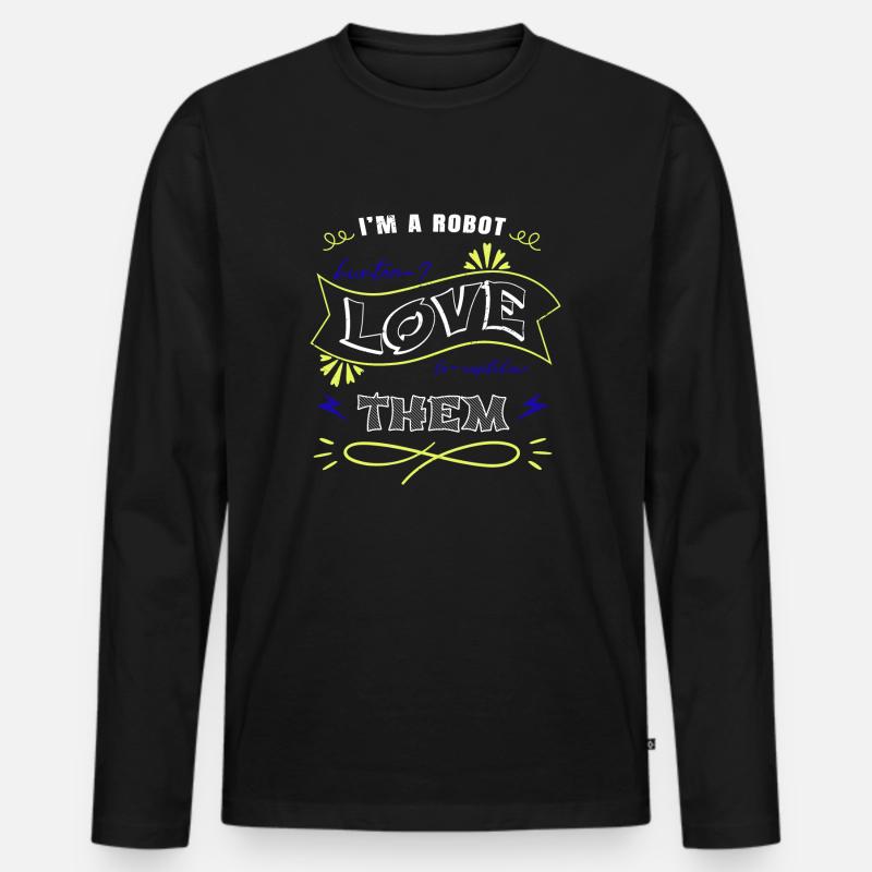 aerospace engineering mechanical awesome - Männer Premium Bio Langarmshirt - Schwarz
