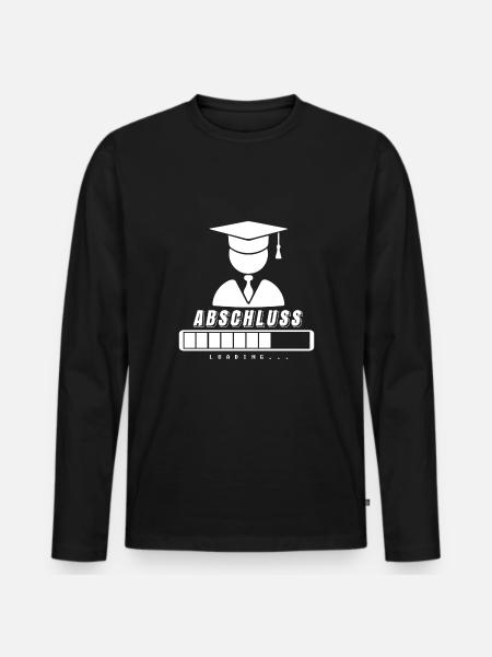 High School graduation 2019 shirt gift graduation high school graduation - Men's Premium Organic Long Sleeve Shirt - black