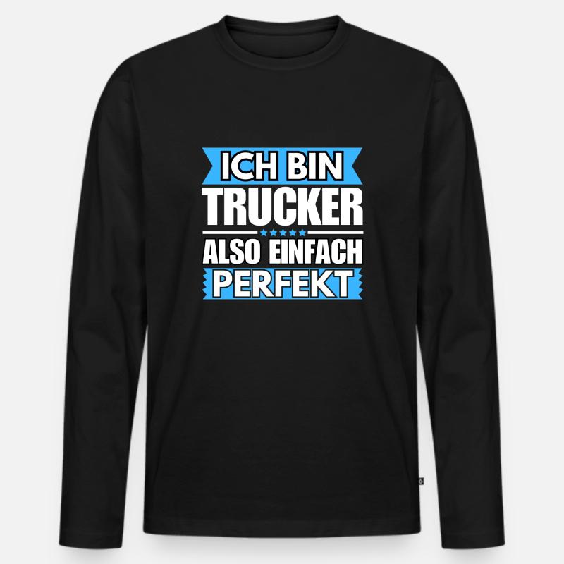 Einfach ein Perfekter Einfach ein Perfekter Männer Premium Bio Langarmshirt