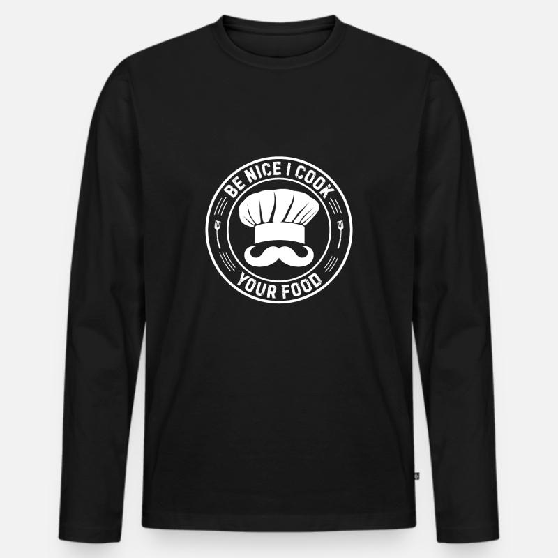 Chef Chef Gastronomie - T-shirt manches longues Premium bio Homme - noir