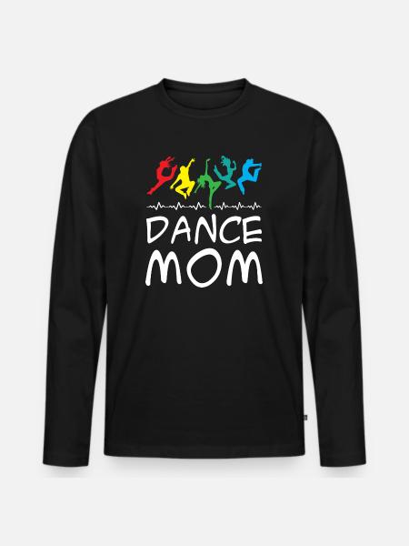 Maman danseuse - T-shirt manches longues Premium bio Homme - noir