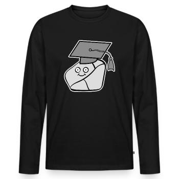 Geologie Geologe Abschluss Graduierung Bachelor - Männer Premium Bio Langarmshirt - Schwarz - Vorne - Nico (187cm)