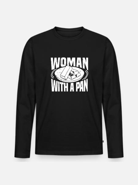 Gold Mining Gold Mine - Men's Premium Organic Long Sleeve Shirt - black
