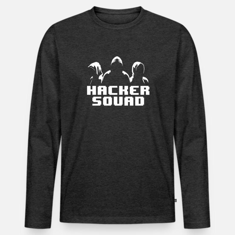 Programmer Coder Software Developer Men's Premium Organic Long Sleeve Shirt