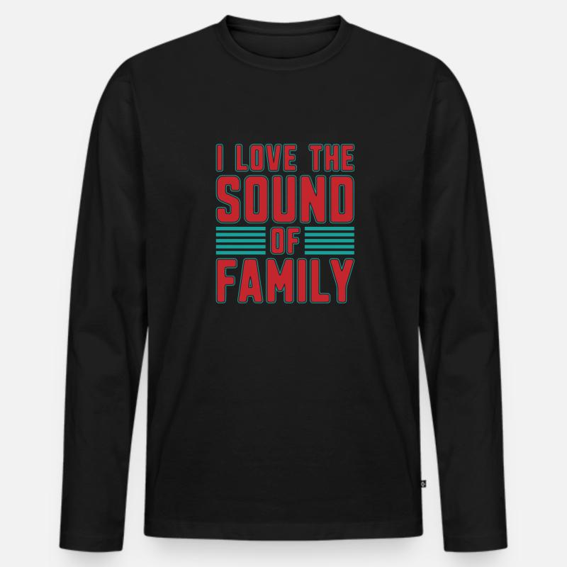 Tontechniker Sound Audio Engineer - Männer Premium Bio Langarmshirt - Schwarz